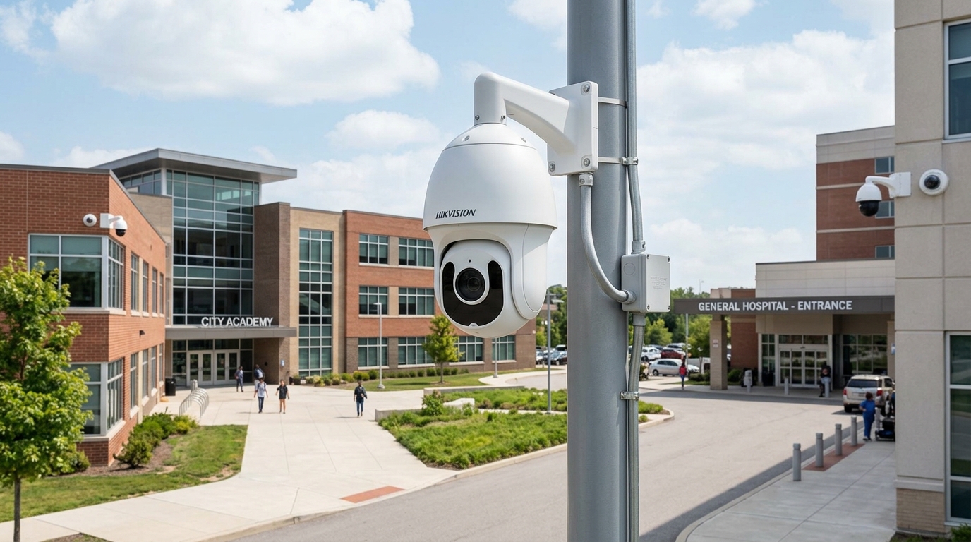 学校・病院でのPTZカメラとボックス型カメラの組み合わせ活用法