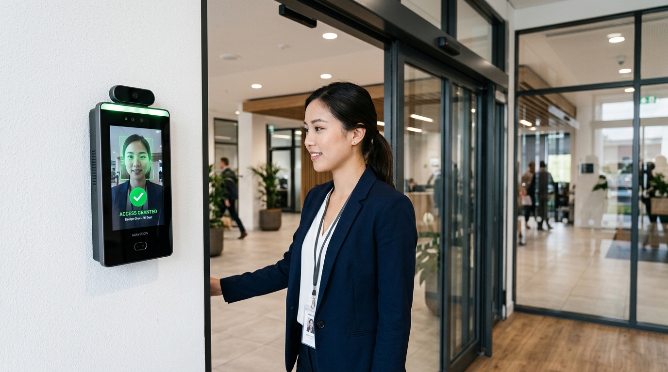 顔認証入退室管理システムの導入ガイド：カードレスでオフィスセキュリティを強化
