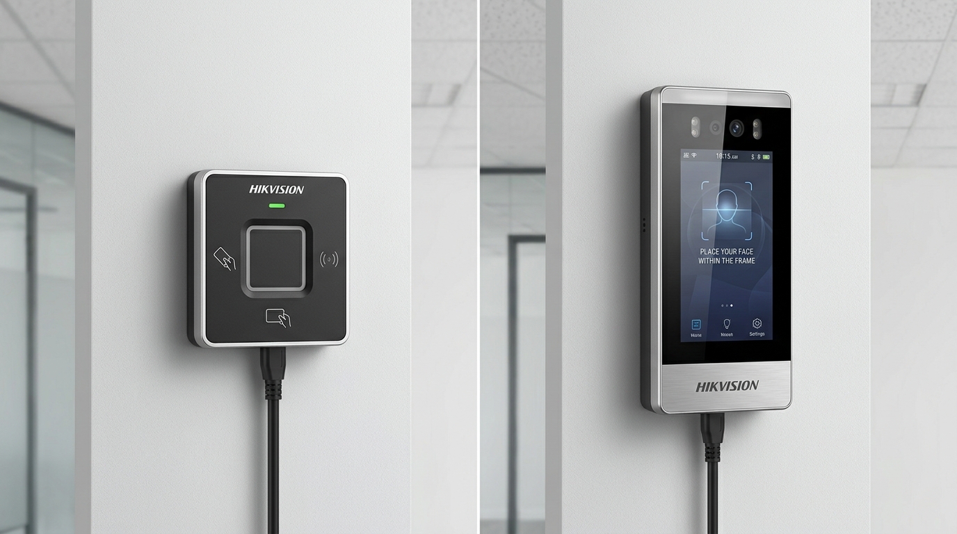 カードリーダー vs 顔認証端末：入退室管理の最適な選び方と比較