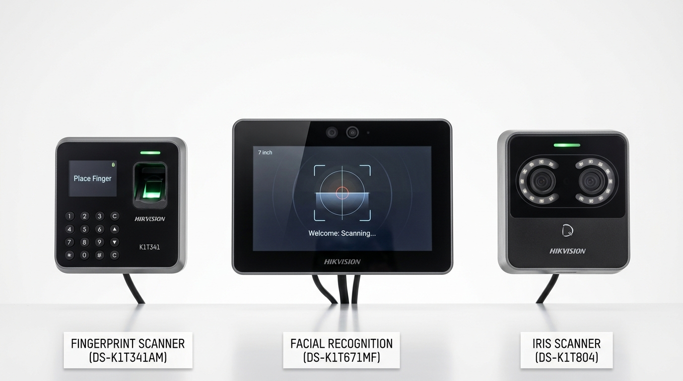 指紋・顔認証・虹彩認証：生体認証入退室管理の種類と比較ガイド