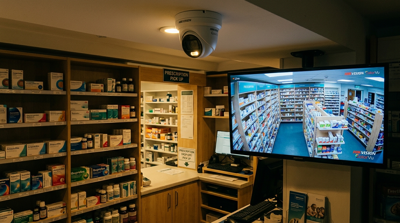 薬局・ドラッグストアの防犯と医薬品管理：規制対応と映像監視の活用