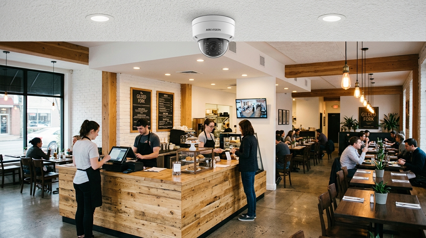 飲食店・レストランの防犯カメラ活用：厨房衛生管理から顧客トラブル対応まで